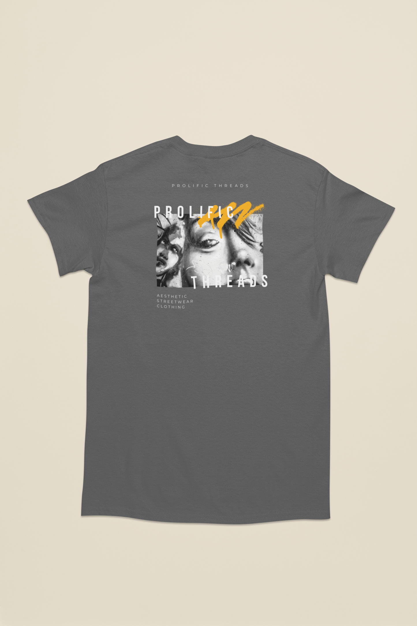 Short Sleeve T-Shirt PT_Grey_Streetwear_101