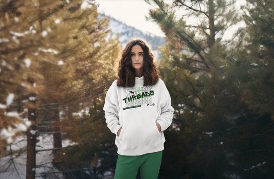 Long sleeve Hoodie PT_White_Logo_119