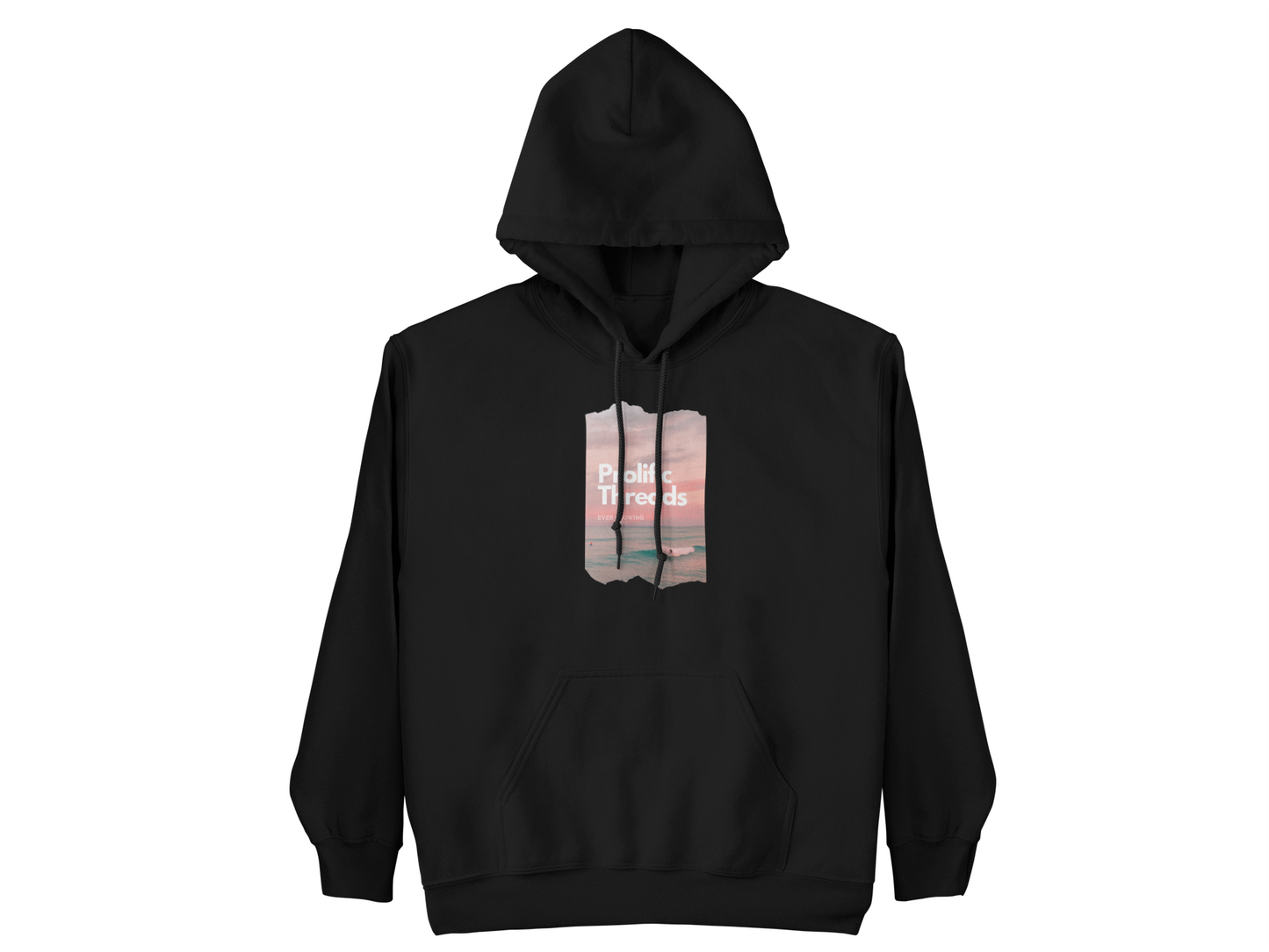 Long sleeve Hoodie PT_Black_Ocean_104